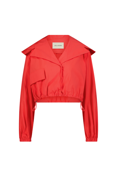 Tech Poplin Anorak Jacket