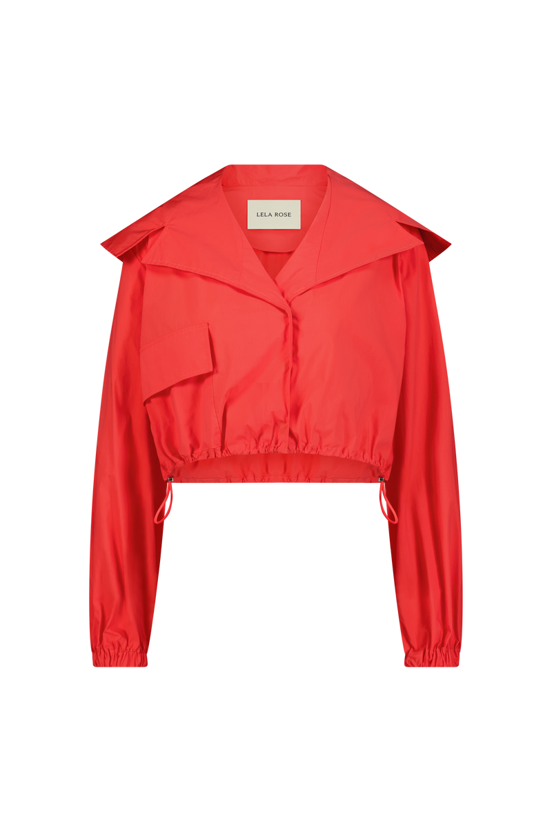 Tech Poplin Anorak Jacket