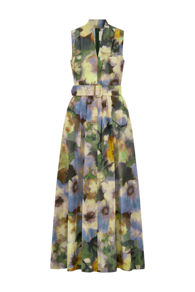Floral Printed Cotton Margot Dress