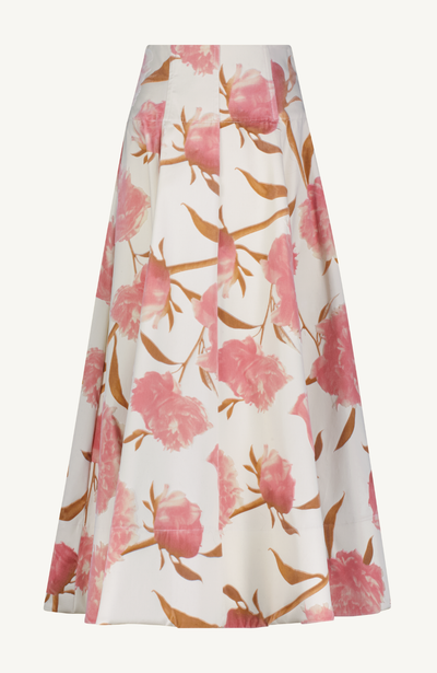 Floral Velvet Parker Skirt