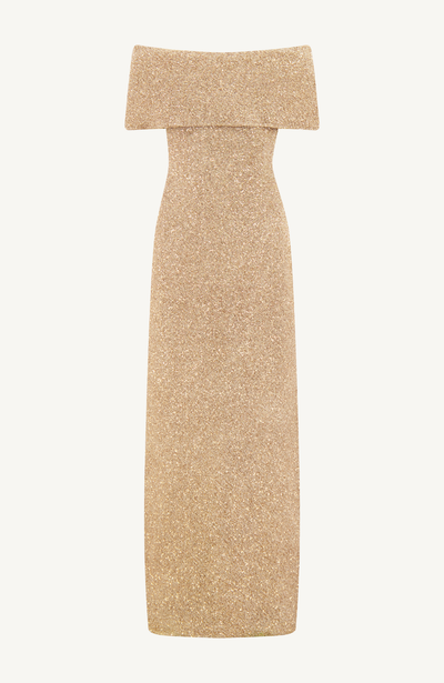 Sequin Knit Deedie Gown