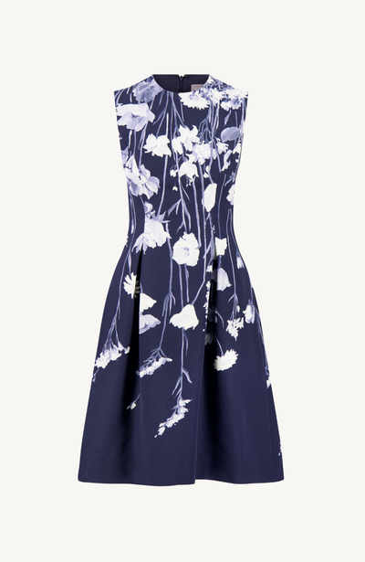 Floral Faille Betsy Dress