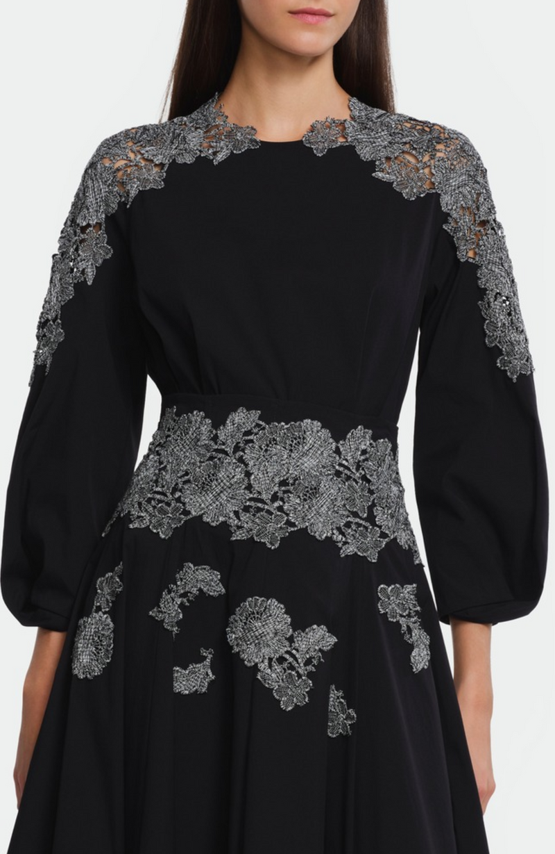 Macrame Lace Detail Parker Skirt