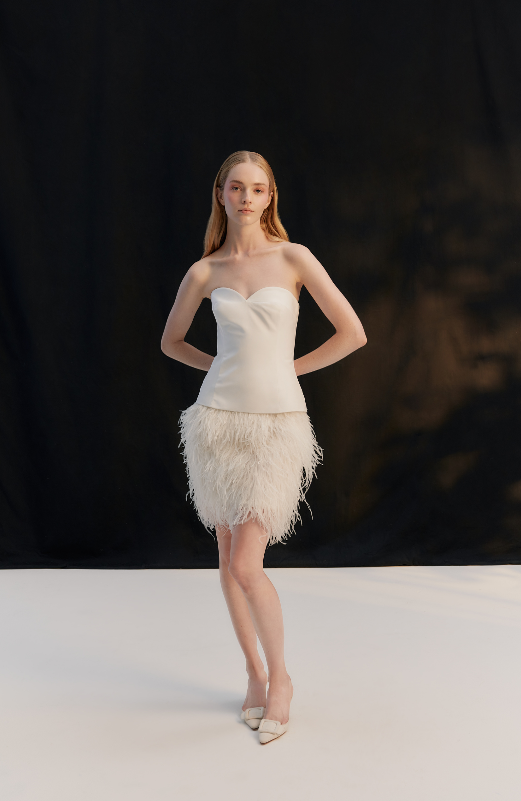 Faille Bustier Top
