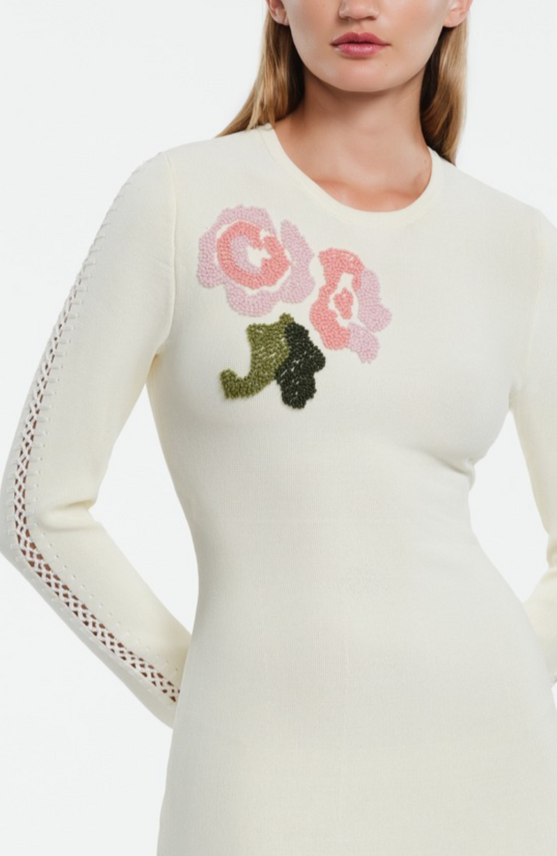 Needle Point Mini Dress
