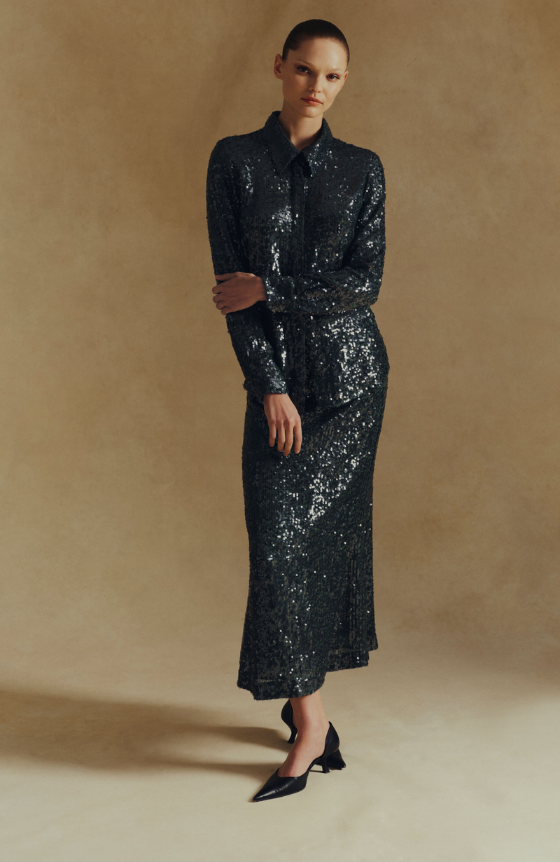 Sequin Skirt