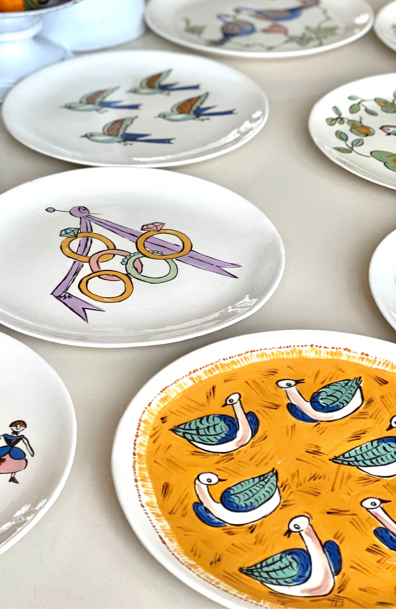 12 Days of Christmas Plates