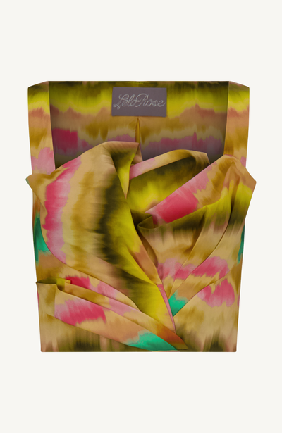 Sunset Cotton Draped Tulip Tank