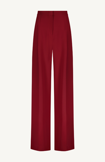 Fluid Crepe Wide Leg Trouser