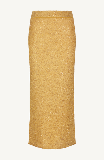 Sequin Knit Pencil Skirt