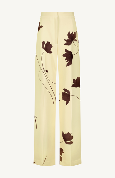 Floral Printed Crepe Molly Pant