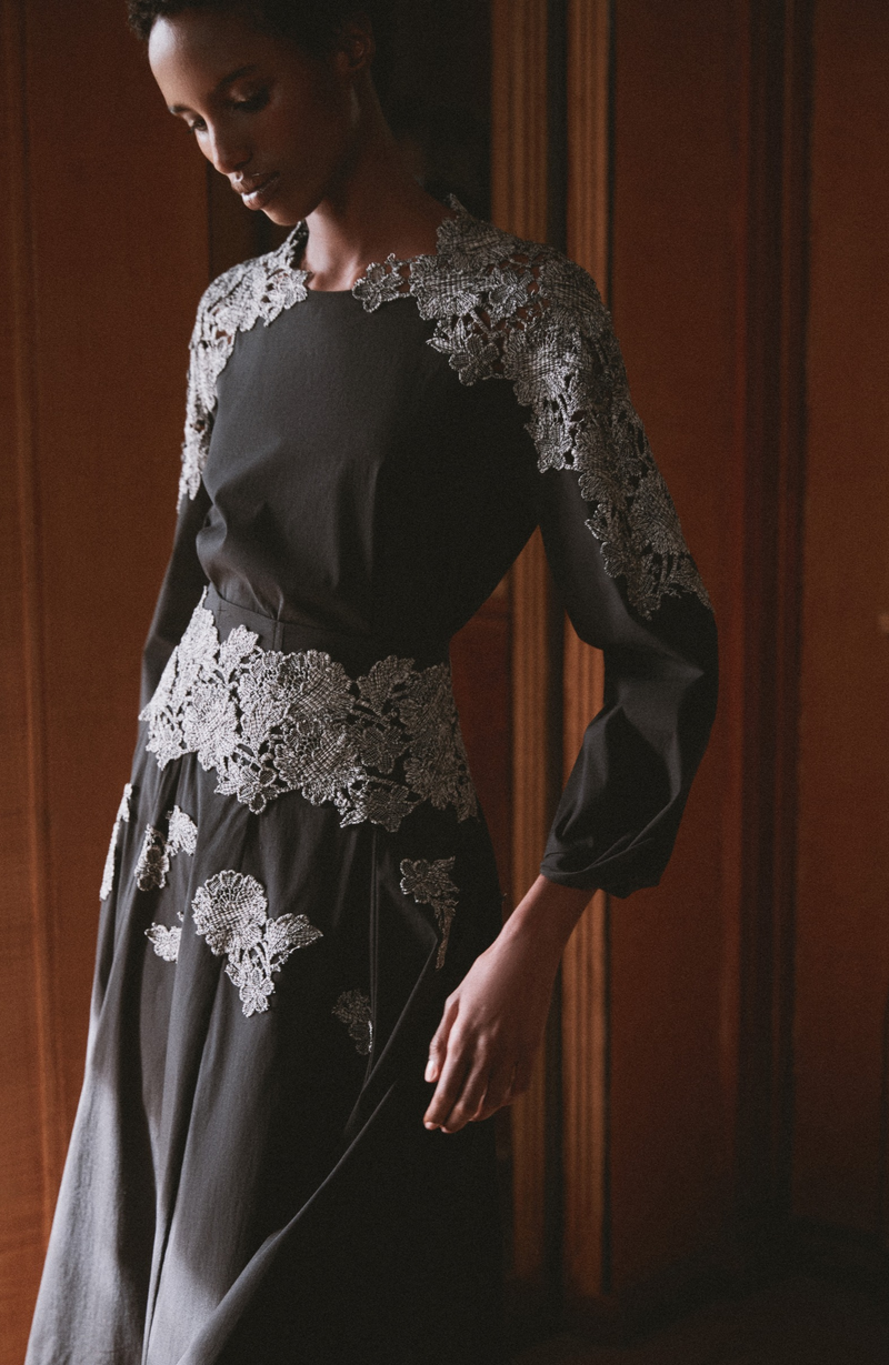 Macrame Lace Detail Top