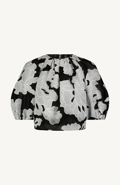 Floral Embroidered Lace Bubble Top – Lela Rose