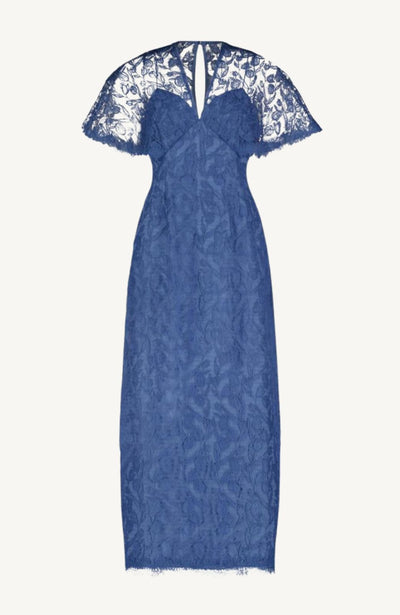 Tulip Lace V-Neck A Line Dress