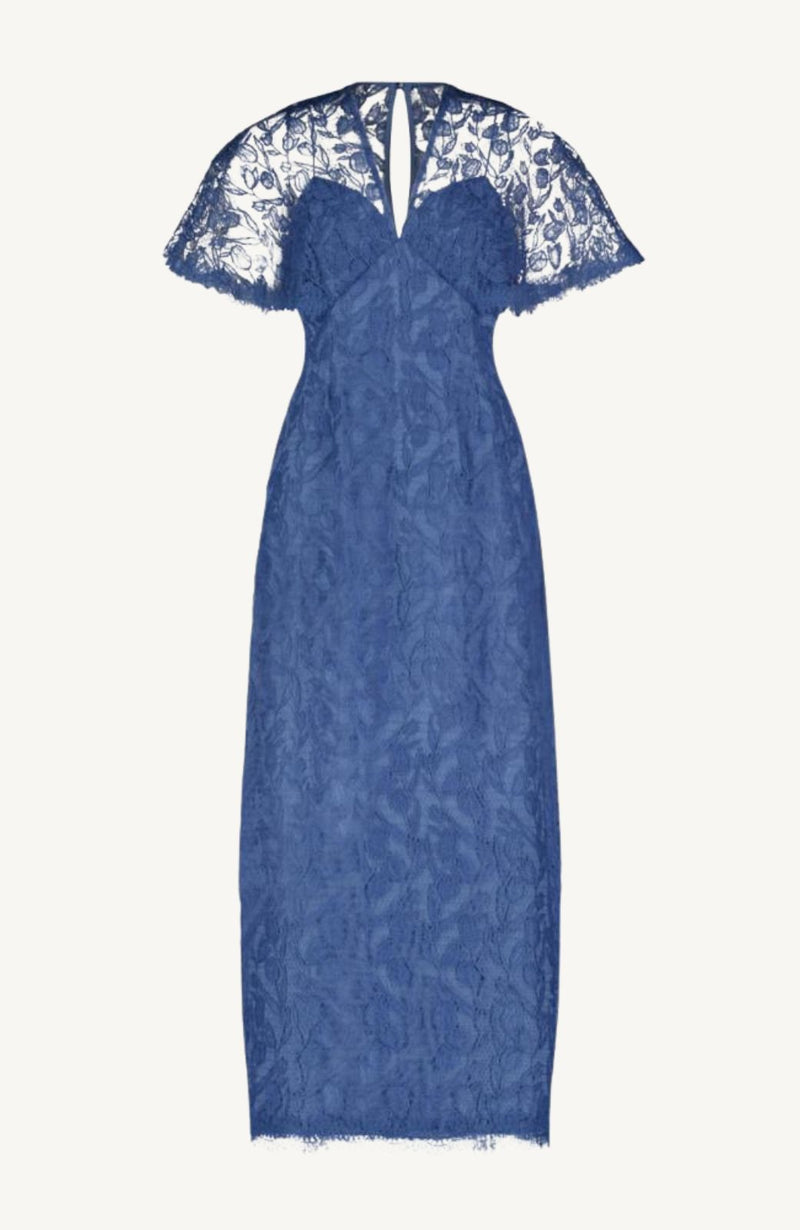 Tulip Lace V-Neck A Line Dress