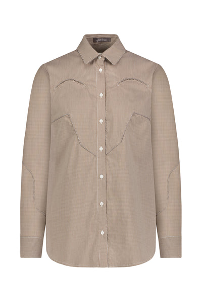 Checked Poplin Classic Ranch Shirt