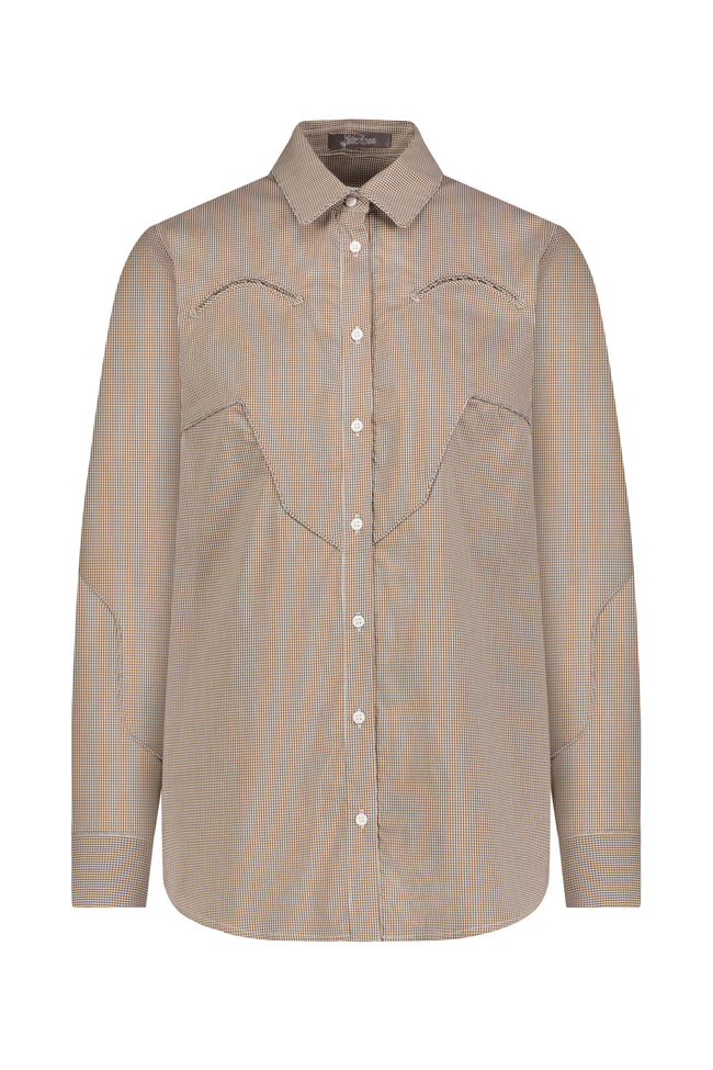 Checked Poplin Classic Ranch Shirt