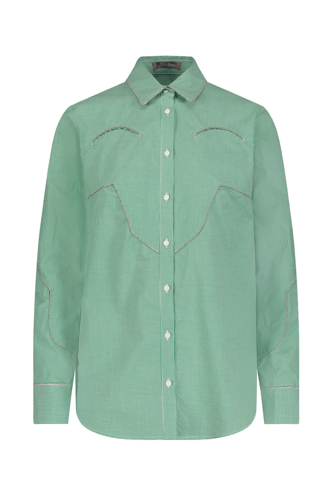 Checked Poplin Classic Ranch Shirt
