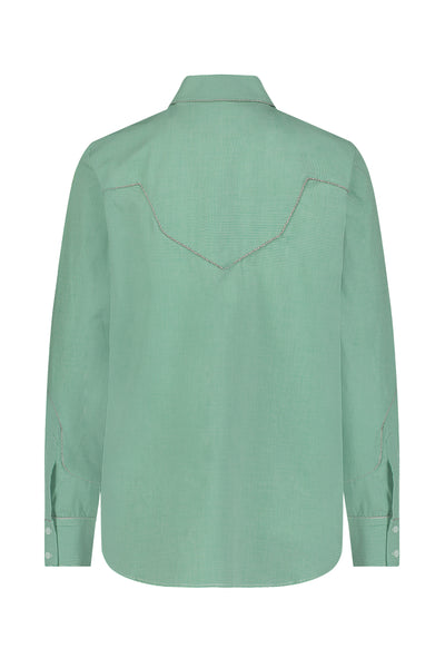 Checked Poplin Classic Ranch Shirt