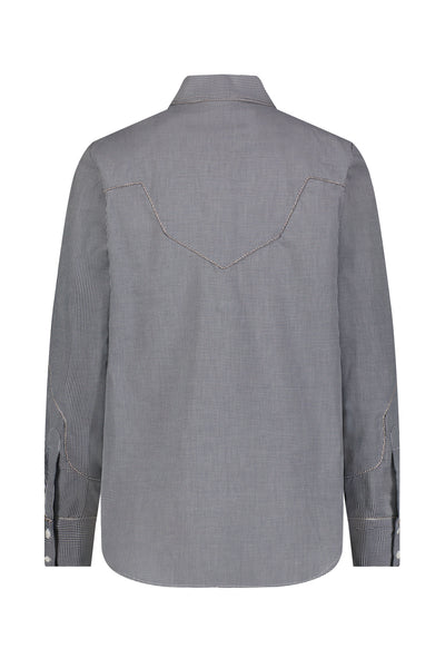 Checked Poplin Classic Ranch Shirt
