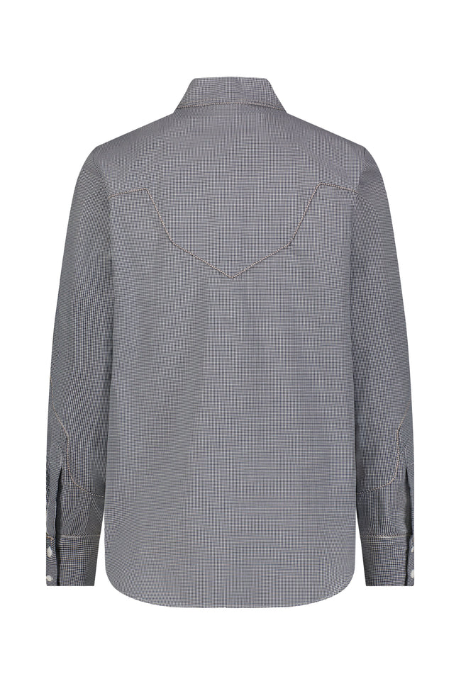 Checked Poplin Classic Ranch Shirt